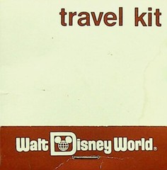 Walt Disney World – Travel Kit – 1980