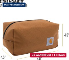 Carhartt Durable Travel Kit, Organize Essentials W/the Water Resistance Toiletry