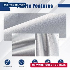 6 Layers Waterproof SUV Car Cover for Toyota Sequoia 2000-2026 | Thick com