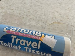CottonBud Travel Toilet Tissue for Camping, Travel, & Restrooms *New & Sealed*