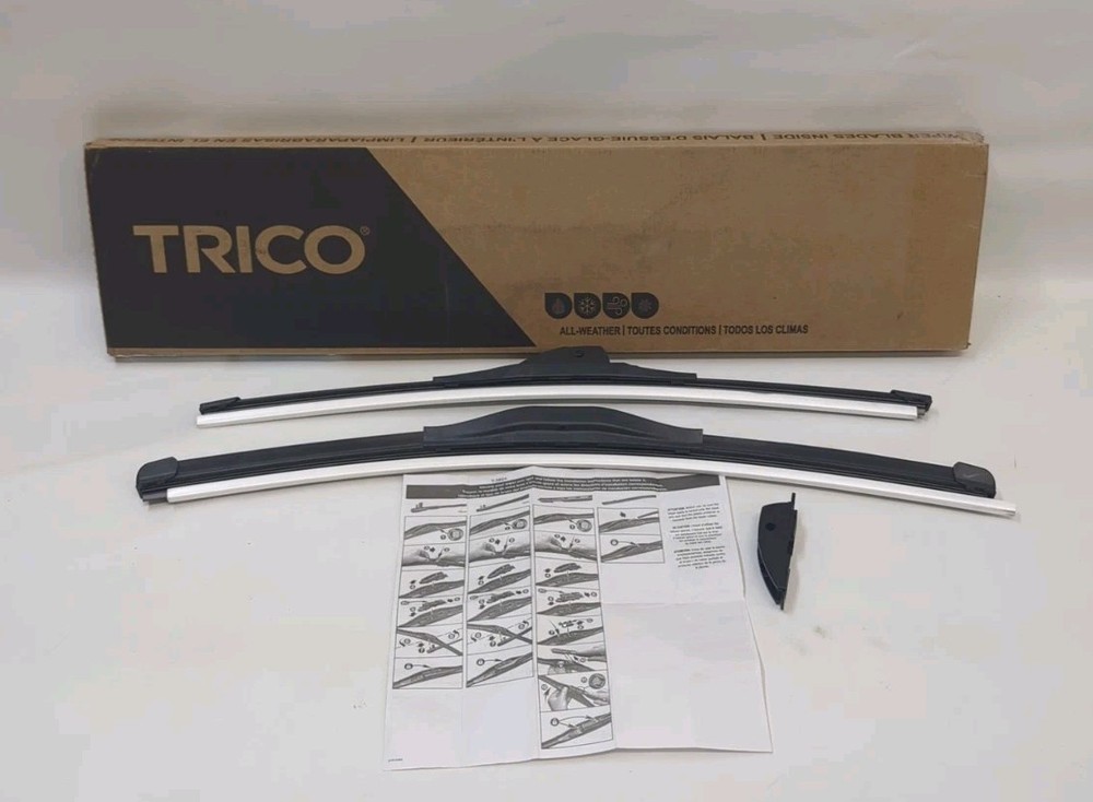 Diamond 22&Prime; + 20&Prime; Premium Automotive Replacement Windshield Wiper Blades (Set