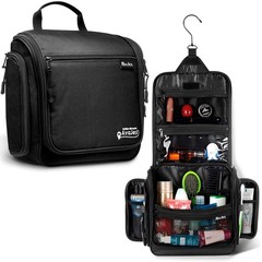 Travel Toiletry Bag for Men and Women – (10.6”X10.6”X3.2”) Large Hanging Toiletr
