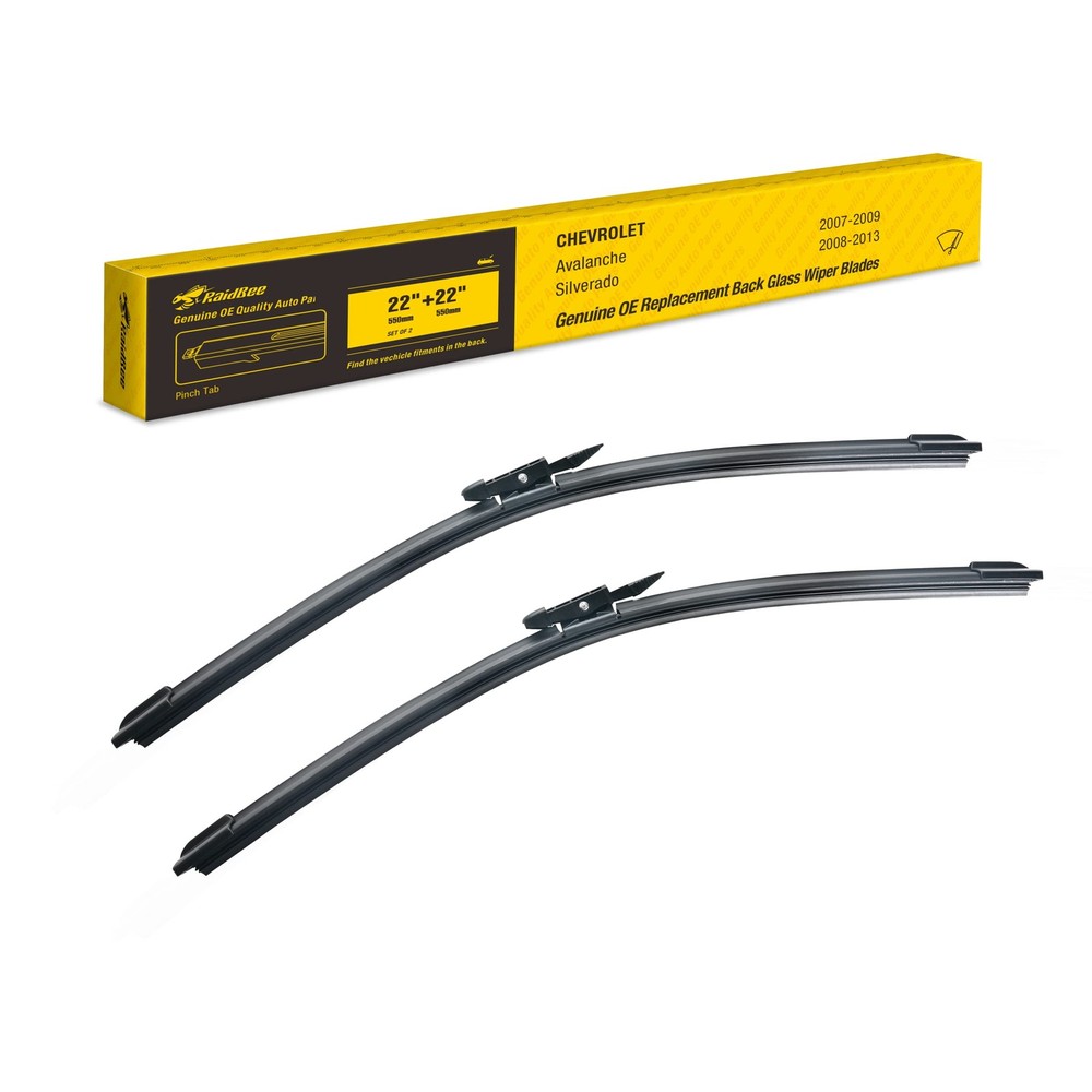 22&Prime; Windshield Wiper Blades Replacement for Chevrolet GMC Cadillac 20082013