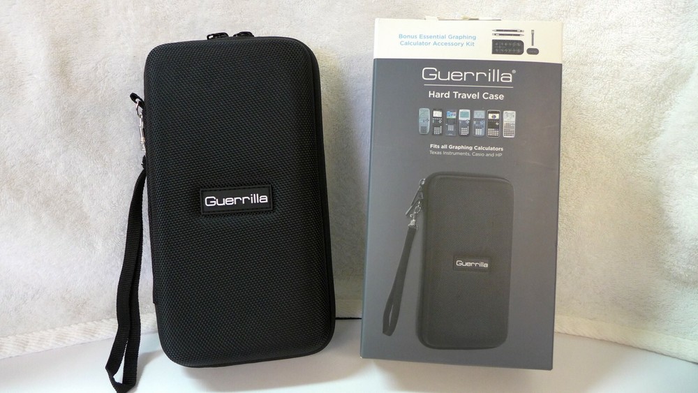 Guerrilla Hard Travel Case Black with KIT Fits all Graphing Calculators GORILLA