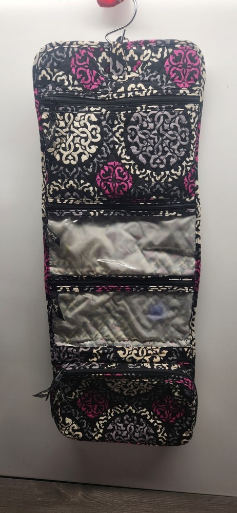 Vera Bradley Canterbury Medium Hanging Travel Organizer W/ Makeup Case NEW