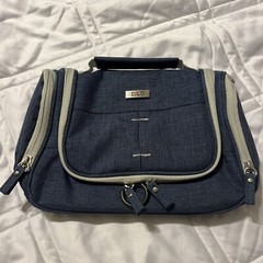 BUBM Travel Hanging Toiletry Bag Blue Heather Carry Handle 11 x 4 x 7.5&Prime; New