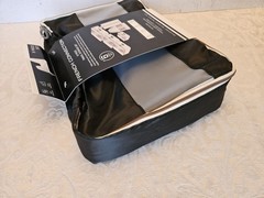 French Connection 6pc Black Travel Storage Set Ultra Lightweight Water Resistant