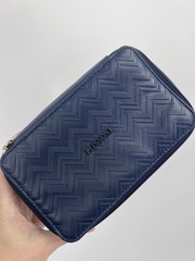 Missoni For Delta Blue Chevron Travel Case Jewelry Toiletries