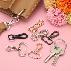 14pcs Quick Release Hooks 1&Prime; Gold, For Car/Truck
