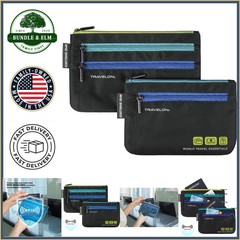 Travel Wallet Set for Adults with RFID Protection and Multiple Compartments