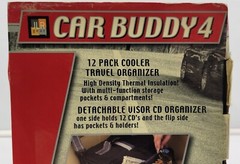 *B) JLR Gear Car Buddy 4 Travel Cooler Organizer CD Visor