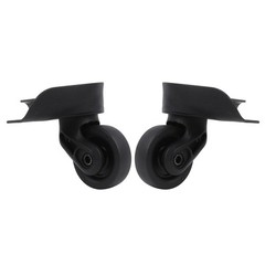 Black Luggage Suitcase Swivel Wheels & Oil Blotting Sheets Pack of 2