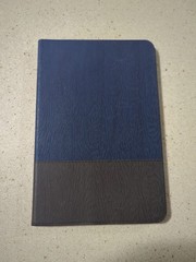 Pre-Owned ESR Tech iPad Carrying Case Stand Blue Leather Grey 900271