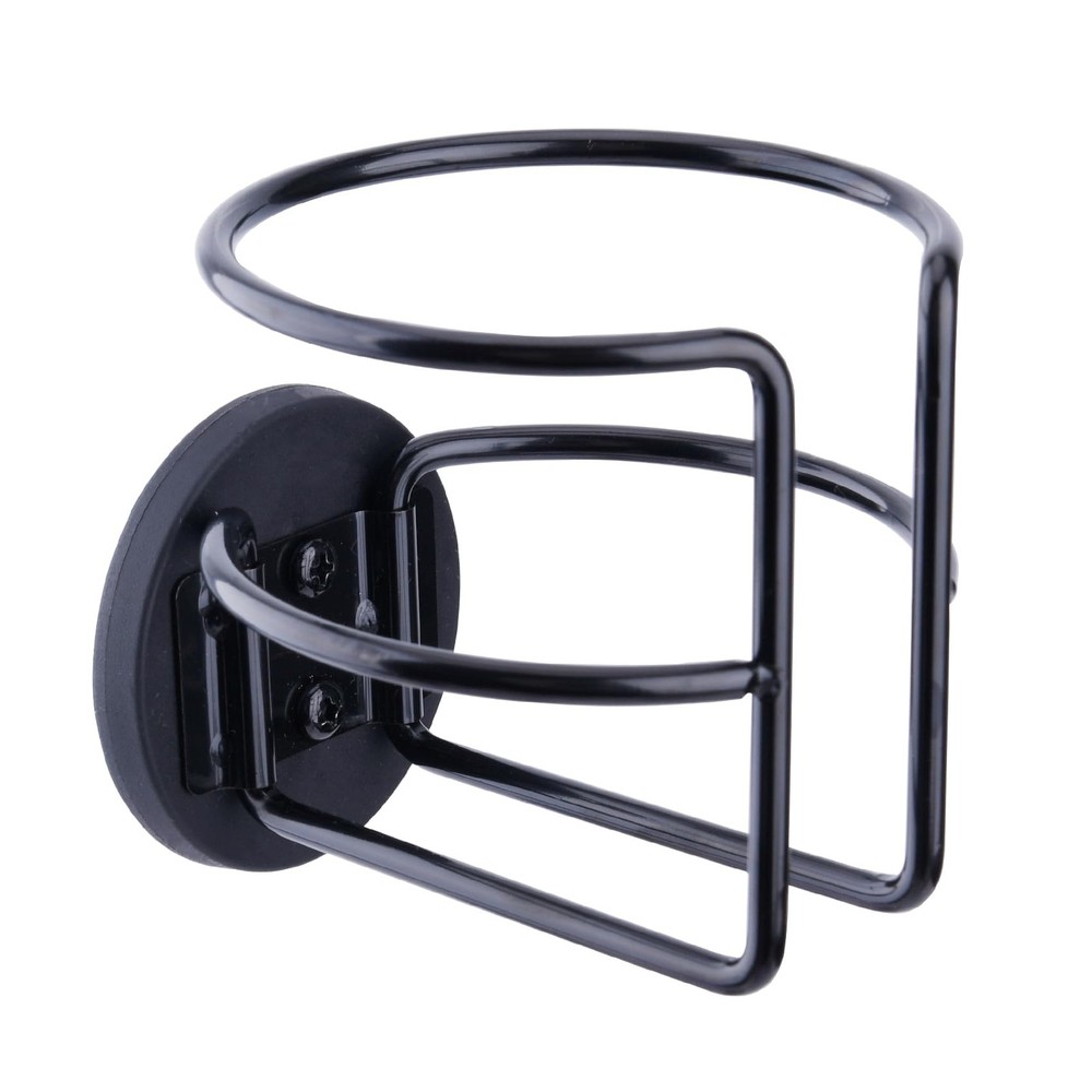 Magnetic Cup Holder with 2 Screws Mount, Full Diameter 3.3 inches, Black