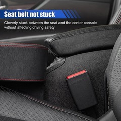 Car Cup Holder, Auto Front Seat Organizer, 10.98×8.27 inch, Black