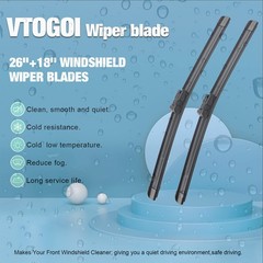 Replacement Wiper Blades Set for 20182022 Jaguar FPace Easy DIY Install » »