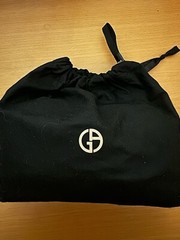 EVA Air x Giorgio Armani Business Royal Laurel Class Amenity Kit Black~ Sealed
