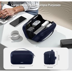 EPICKA Electronics Tech Cable Organizer Bag Pouch for Travel Accessories
