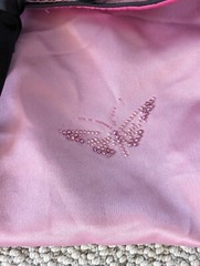 Lapin Vilardi Pink Satin Butterfly Travel Bag Set – Lingerie, Laundry, Jewelery
