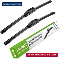 OEM QUALITY 24&Prime; + 16&Prime; PARRATI Premium All-Season Windshield Wiper Blades (Set of