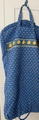 Vera Bradley Bee Rose Print Quilted Garment Bag Luggage Retired