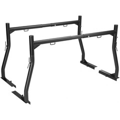 Truck Rack, 46-71inch Extendable Truck Ladder Rack, 800 lbs Capacity Steel Ladde