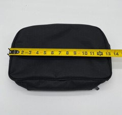 Eddie Bauer Black Hanging Travel/Toiletry Bag Mirror Mesh/Waterproof Pockets