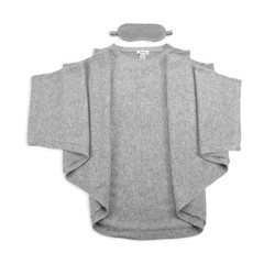 &lsquo;Sky High Siesta&rsquo; Cashmere Travel Set (Gray)