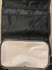 Bella Russo Travel Organizer Kit Set Hanging Toiletry Bag & Zippered Tech Case