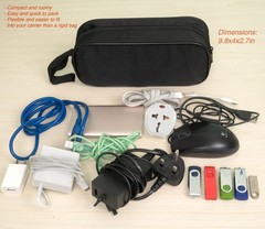 Medium Travel Organizer for Electronics Accessories – Perfect Carry Case