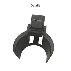 Cup Holder Insert Divider Fit for Toyota Highlander 2014 2015 2016 2017 Black