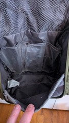 Travel Tolietry Bag Hanging Water Resistant Army Green Cosmetic Camping