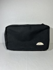 Samsonite Black Mini Hanging Travel Toiletry Cosmetics Organizer Bag NO HOOK