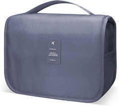 Large Capacity Toiletry Bag Travel Bag with Hanging Hook for Men and Women Water