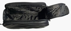 Toiletry Bag Large Travel Shaving Organizer Elviros Black Leather 12&Prime;x6.7&Prime;x7.1&Prime;