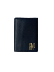 Mark & Graham BMP mono Fillmore Vegan Leather Passport Case msrp $49 Black 18