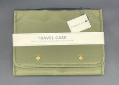 Paper Source Hanging Travel Case/Organizer Interior Zipper Pouch Carrying Handle