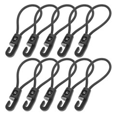 30 Pcs Outdoor Elastic Luggage Rope Automotive Bungee Cords Camping Tent