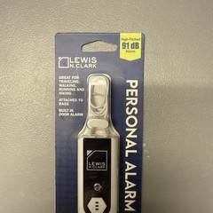 Lewis N. Clark Personal Alarm Travel Door Alarm Portable Home Security System x2