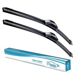 18 »+18 » Premium All-Season Auto Windshield Natural Rubber J-Hook Wiper