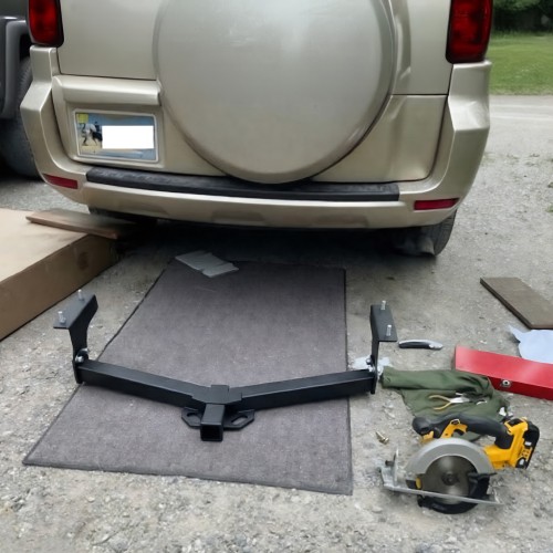 Class 3 Trailer Hitch Fit 2006-2018 Toyota RAV4 2&Prime;Receiver 675lbs TW 4500lbs WD