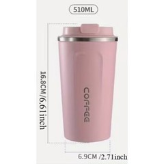 NWT ~ BRAND NEW ~ Navy Blue Insulated Stainless Steel Coffee Travel Cup Mug