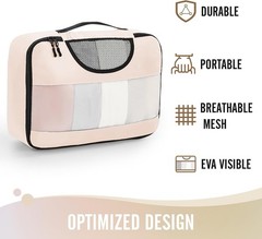 8 Set Packing Cubes, Travel Gifts for Women Mom, Carry on Suitcase Organizer …