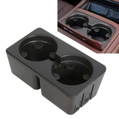 ECOTRIC Cup Holder Compatible with 2007-2014 Chevy Silverado Small, black