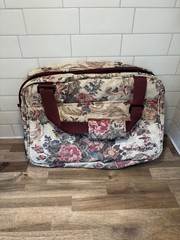 Freedom Bag 3000 Makeup Bag Floral Tapestry Travel Toiletry Cosmetic Organizer