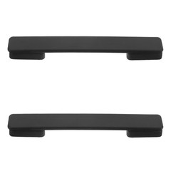 2 Pcs Replacement Suitcase Handle Black Plastic Luggage Handle Grips For Travel