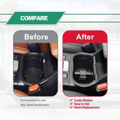 Center Console Cup Holder Insert Divider Fits Subaru Outback Forester