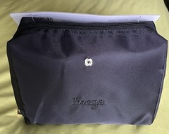 Samsonite Black Lightweight Interior Slip Pockets Everyday Travel Kit wlogo