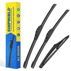 Toyota RAV4 Windshield Wiper Blades Replacement Set 24 17&Prime; 12&Prime; (3 Pack) »
