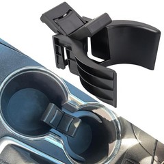 Cup Holder Insert Divider Compatible with 2014 2015 2016 2017 2018 2019 Black